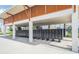 Community mailboxes sheltered by an overhead structure near the neighborhood at 31837 Cannon Rush Dr, San Antonio, FL 33576