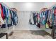 Large walk-in closet with ample hanging space and shelving for optimal organization and storage at 31837 Cannon Rush Dr, San Antonio, FL 33576