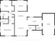 Detailed floor plan showcasing bedrooms, bathrooms, kitchen, living spaces, and garage layout at 3218 Fauna St, Sarasota, FL 34235