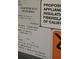 Close-up of appliance label at 3265 Beneva Rd # 202, Sarasota, FL 34232