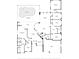 Detailed floor plan showcasing layout with bedroom, kitchen, living room, and pool at 3830 Moreno Dr, Palm Harbor, FL 34685