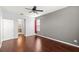 Spacious bedroom with wood flooring, and neutral colors at 5236 Clover Mist Dr, Apollo Beach, FL 33572