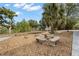 Serene backyard featuring a seating area with beautiful landscaping, perfect for relaxation and outdoor enjoyment at 6131 Central Ave, New Port Richey, FL 34653