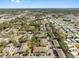 Sprawling aerial view of community, showcasing lush landscaping, ample parking, and proximity to city amenities at 6262 Maisie Rd, Zephyrhills, FL 33542