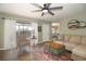 Bright living room with neutral tones, stylish furnishings, and natural light, creating a welcoming and relaxing atmosphere at 14511 Catalina Cir # 14511, Seminole, FL 33776