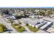 Aerial view of the complex and surrounding neighborhood at 3624 Wiltshire Dr, Holiday, FL 34691