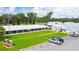 The building features ample parking, and well-maintained landscaping creating a welcoming community atmosphere at 37150 Sandra Ave, Zephyrhills, FL 33542