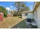 View of backyard with air conditioning unit at 4101 W Leila Ave, Tampa, FL 33616