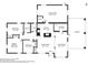 Detailed floor plan with room dimensions at 4101 W Leila Ave, Tampa, FL 33616