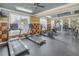 A well-equipped fitness center features treadmills, elliptical and weight-lifting machines at 4221 W Spruce St # 1325, Tampa, FL 33607