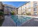 Lovely pool with crisp, clear water and ample lounge chairs located in the Villa Sonoma community at 4221 W Spruce St # 1325, Tampa, FL 33607