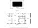Detailed floor plan of a home showcasing the layout of rooms and outdoor patio areas at 4553 Kirkland Ave, Spring Hill, FL 34606