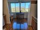 Kitchen nook with stools, small table and large windows with view at 4915 Bay Ne St # 322, St Petersburg, FL 33703