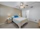 Comfortable bedroom featuring soft lighting and a peaceful ambiance at 5840 30Th S Ave # 208, Gulfport, FL 33707