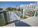 Dock with a Kayak Launch sign providing access to water activities near the building at 5840 30Th S Ave # 208, Gulfport, FL 33707