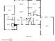 Detailed floor plan showcasing layout of rooms on the first floor at 7013 Boca Ciega Dr, St Pete Beach, FL 33706
