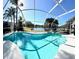 Gorgeous private pool and spa with screened enclosure, perfect for Florida living at 10251 Oasis Palm Dr, Tampa, FL 33615