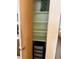 A closet with shelves and drawers offers storage solutions at 11470 88Th Ter, Seminole, FL 33772