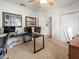 Bright office space equipped with multiple computer setups and ample room for productivity and organization at 15720 Ibisridge Dr, Lithia, FL 33547