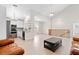 Open-concept living space showcasing a modern kitchen, bright living room, and inviting atmosphere at 2003 Mcmullen Ave, Dunedin, FL 34698