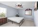 An unfurnished bedroom with a bare mattress and window at 3414 Shady Brook Ln, Sarasota, FL 34243