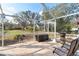 Enjoy this enclosed patio at 3414 Shady Brook Ln, Sarasota, FL 34243