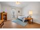 Cozy bedroom featuring a window and a neutral color palette at 36645 Kay Ave, Zephyrhills, FL 33542