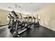 Community fitness center filled with treadmills, ellipticals, and a stationary bike at 628 Arbor Lake Ln, Tampa, FL 33602