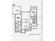 Second-floor plan featuring a Primary bedroom with ensuite, and open deck at 1118 Monterey Ne Blvd, St Petersburg, FL 33704