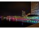 Picturesque cityscape at night reflecting colorful lights on the water's surface at 3301 Bayshore Blvd # 1908B, Tampa, FL 33629