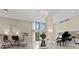 Refined building lobby with high ceilings and a grand piano at 3301 Bayshore Blvd # 1908B, Tampa, FL 33629