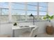 Balcony with a desk, chair, and lots of natural light at 7321 Central Ave # 402, St Petersburg, FL 33710