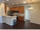 Spacious open concept kitchen with stainless appliances and eat in counter at 8019 Brien Green Way, Temple Terrace, FL 33637