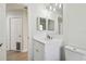 Bathroom featuring updated vanity and fixtures at 887 Lucas Ln, Oldsmar, FL 34677