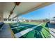 A covered shuffleboard court for outdoor recreation at 10022 Lily N St # N, Pinellas Park, FL 33782