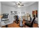 An additional living area offering a bar, stylish seating, and ample space for relaxation and entertainment at 10263 Gandy N Blvd # 209, St Petersburg, FL 33702
