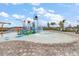 Vibrant splash pad offers fun water activities for children with colorful features and a safe, shallow pool at 15315 Golden Beam Pl, Bradenton, FL 34211