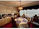 Elegant dining space with traditional decor and lighting at 205 Seagull N Dr, Tarpon Springs, FL 34689
