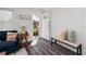 Inviting entryway featuring stylish decor, brick walls, and natural light at 921 57Th N Ave, St Petersburg, FL 33703