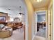 Inviting living room flows into a dining area and an adjacent office space at 13507 Mango Bay Dr, Riverview, FL 33579