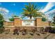 Entrance to Southfork Lakes community featuring beautiful landscaping at 13507 Mango Bay Dr, Riverview, FL 33579