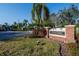 Entrance to Southfork Community Park with lush landscaping at 13507 Mango Bay Dr, Riverview, FL 33579