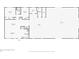 Detailed floor plan showing bedrooms, bathrooms, living rooms, kitchen, and a large barn space at 2040 Underwood Ln, Zephyrhills, FL 33540