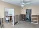 Open concept kitchen with white cabinets and stainless steel sink at 2656 44Th S St, Gulfport, FL 33711