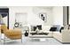Living room featuring a sofa with accent pillows, art, a mirror, and accent furniture at 10807 Fort White Ct, Tampa, FL 33647