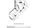 1 Bedroom Villa F floor plan exhibiting the layout of the bedroom, bathroom, living room, and kitchen at 15000 Madeira Way # 512, Madeira Beach, FL 33708