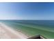 Beautiful beach view with turquoise ocean and white sand at 1660 Gulf Blvd # Ph2, Clearwater Beach, FL 33767