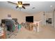 Bonus room showing entry to a bedroom at 3118 Eagles Landing W Cir, Clearwater, FL 33761