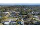 Aerial view of the home's surrounding neighborhood at 4106 W Bay View Ave, Tampa, FL 33611