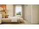 Cozy bedroom featuring a plush bed, neutral tones, and a bright window view at 9304 Bonita Mar Dr, Parrish, FL 34219